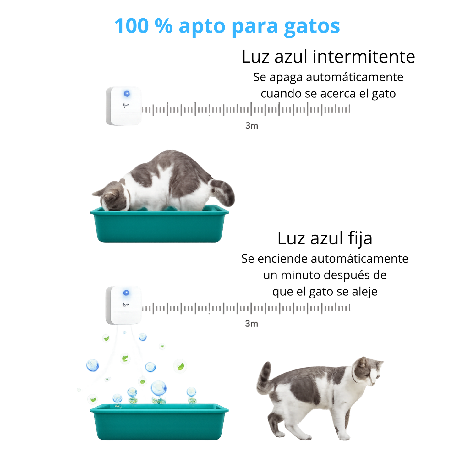 Neutralizador de olores para mascotas