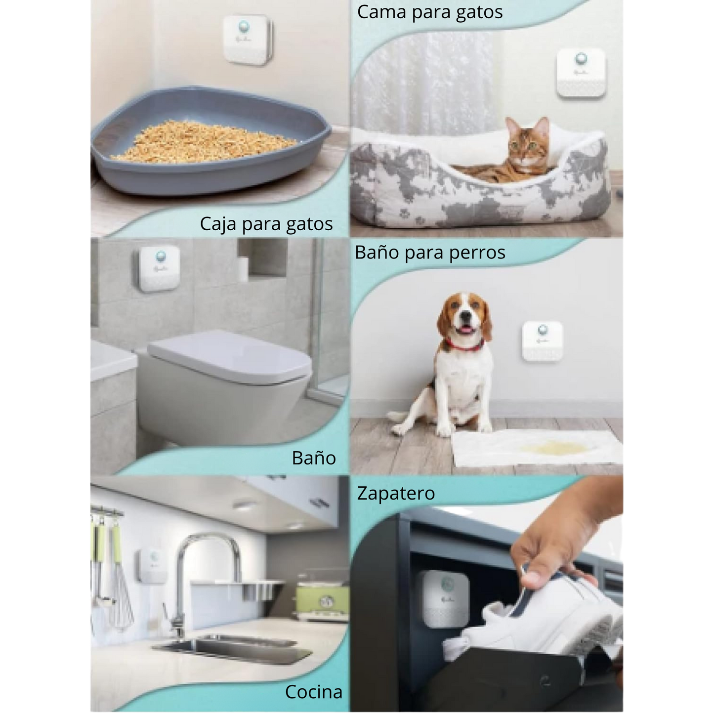 Neutralizador de olores para mascotas