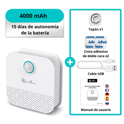 Neutralizador de olores para mascotas